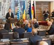 Recepție specială pentru delegația României în Wurzburg » Răzvan Burleanu: „Asta poate fi cea mai bună generație din ultimii 20 de ani” + A vorbit și despre politică și alegeri