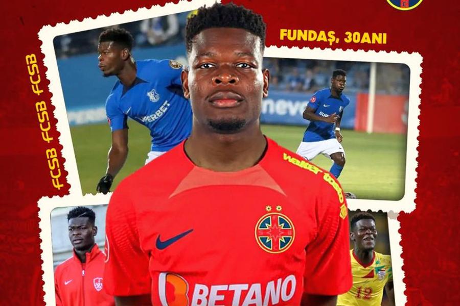 David Kiki, prezentat de FCSB, campioana României Fotbalistul de la FCSB își conduce naționala spre Cupa Mondială! » Prestație solidă în fața starurilor Nigeriei