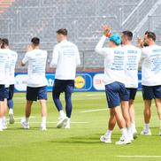 Imagini de la antrenamentul naționalei. Andrei Rațiu, albastru în cap înainte de Euro 2024 / foto: Ionuț Iordache