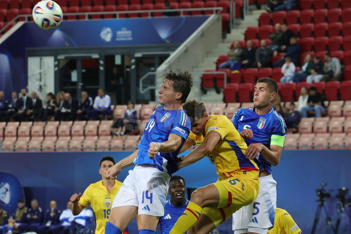 Italia U21 - România U21 1-0. Scuzele lui Louis Munteanu pentru ratarea de la punctul cu var: „Am stat aproape 6 zile fără antrenamente”