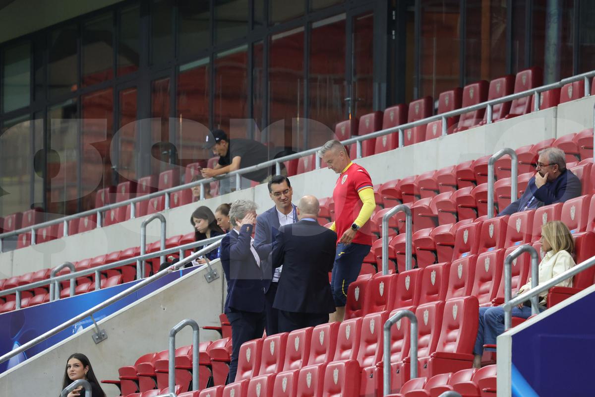 Daniel Pancu, în tribune la meciul dintre Italia U21 și România U21