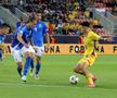 Louis Munteanu, flancat de patru apărători în Italia U21 - România U21 // foto: Ionuț Iordache (GSP)