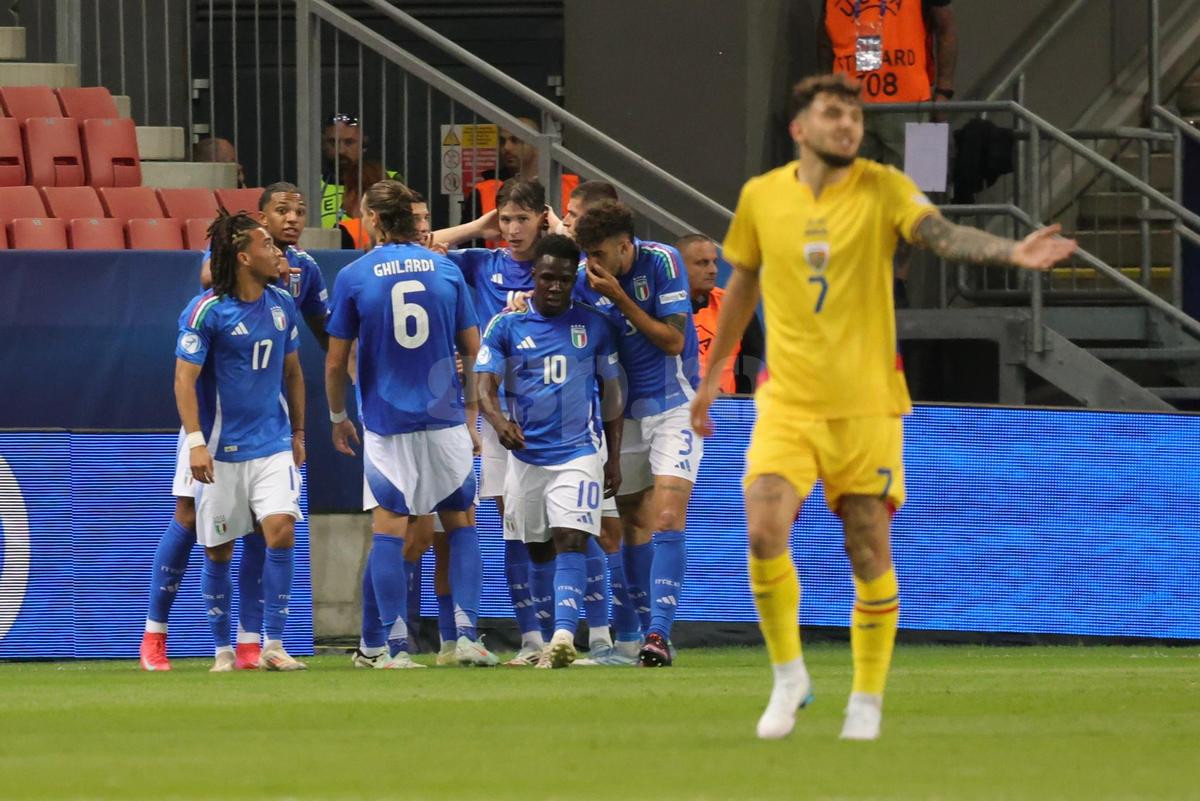 Italia U21 - România U21 1-0. Scuzele lui Louis Munteanu pentru ratarea de la punctul cu var: „Am stat aproape 6 zile fără antrenamente”