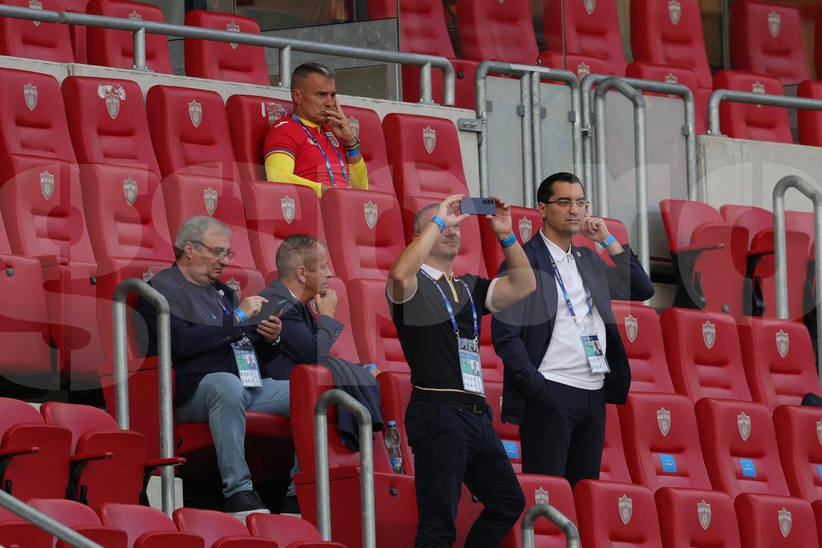 Daniel Pancu, în tribune la meciul dintre Italia U21 și România U21