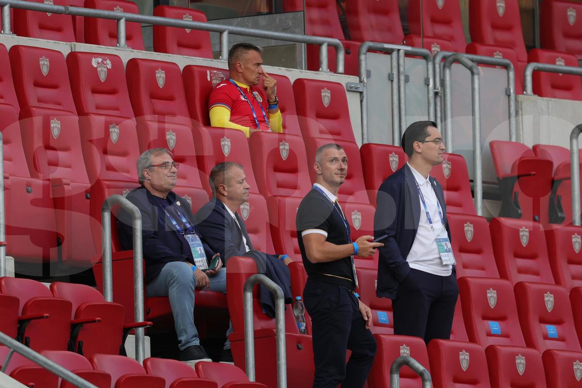 Daniel Pancu, în tribune la meciul dintre Italia U21 și România U21