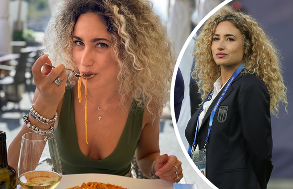 Italia a venit cu nutriționistul la meciul contra României Under 21 » Cine este Maria Luisa, apariția misterioasă din staff-ul Squadra Azzurra