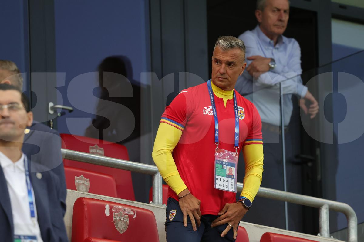 Daniel Pancu, în tribune la meciul dintre Italia U21 și România U21