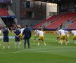 Oficialii FRF, în frunte cu Răzvan Burleanu, la Italia U21 - România U21 // foto: Ionuț Iordache (GSP)