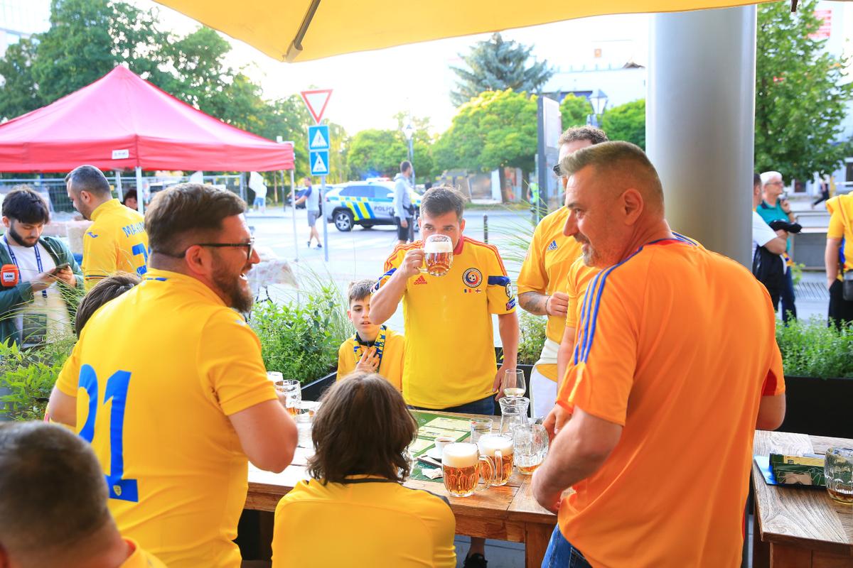 Suporterii români, prezenți la meciul României U21 de la EURO 2025