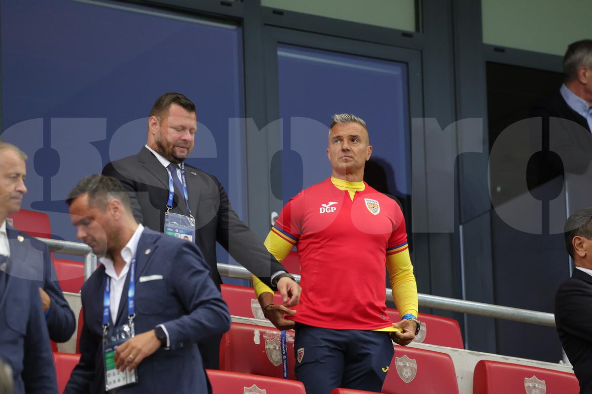 Daniel Pancu, în tribune la meciul dintre Italia U21 și România U21