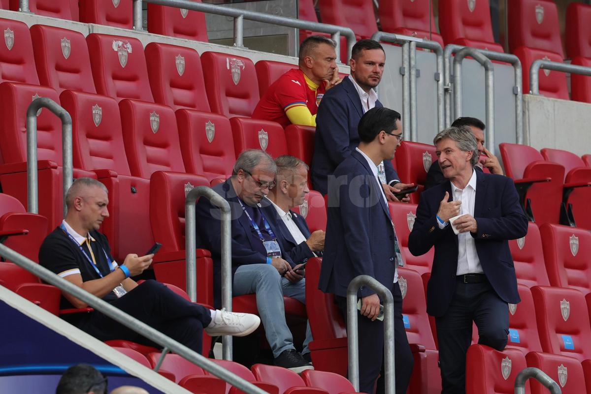 Daniel Pancu, în tribune la meciul dintre Italia U21 și România U21