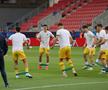 Oficialii FRF, în frunte cu Răzvan Burleanu, la Italia U21 - România U21 // foto: Ionuț Iordache (GSP)