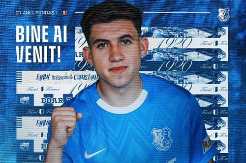 Robert Sălceanu, primul transfer după venirea lui Ianis Zicu la Farul. FOTO: Facebook