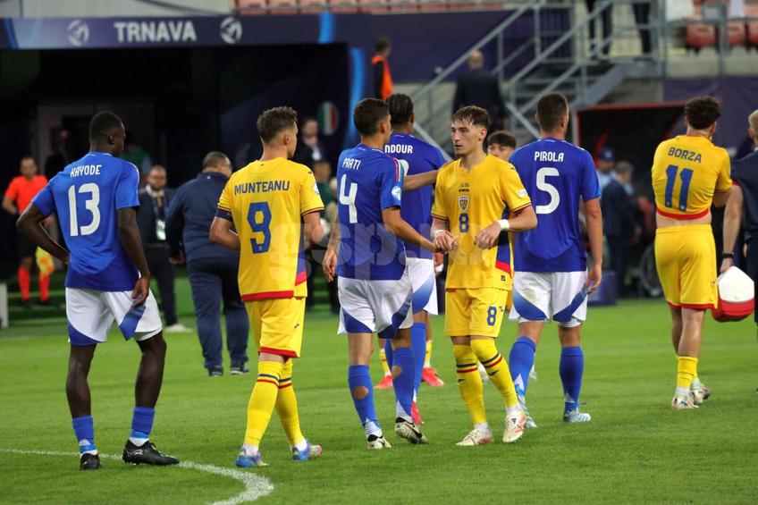 România U21 a pierdut în fața Italiei U21, scor 0-1. FOTO: Ionuț Iordache (GSP)