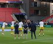 Oficialii FRF, în frunte cu Răzvan Burleanu, la Italia U21 - România U21 // foto: Ionuț Iordache (GSP)