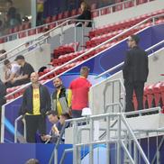 Daniel Pancu, în tribune la Italia U21 - România U21 / Foto: Ionuț Iordache GSP