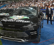 Jucătorii Uzbekistanului, recompensaţi cu automobilele BYD pentru prima calificare la Mondial. Foto: Instagram