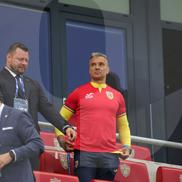 Daniel Pancu, în tribune la Italia U21 - România U21 / Foto: Ionuț Iordache GSP