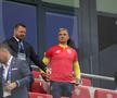 Daniel Pancu, în tribune la Italia U21 - România U21 / Foto: Ionuț Iordache GSP