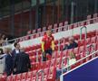 Daniel Pancu, în tribune la Italia U21 - România U21 / Foto: Ionuț Iordache GSP