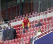 Daniel Pancu, în tribune la Italia U21 - România U21 / Foto: Ionuț Iordache GSP