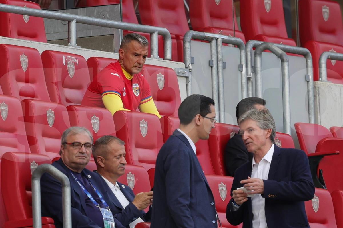 Daniel Pancu, în tribune la meciul dintre Italia U21 și România U21