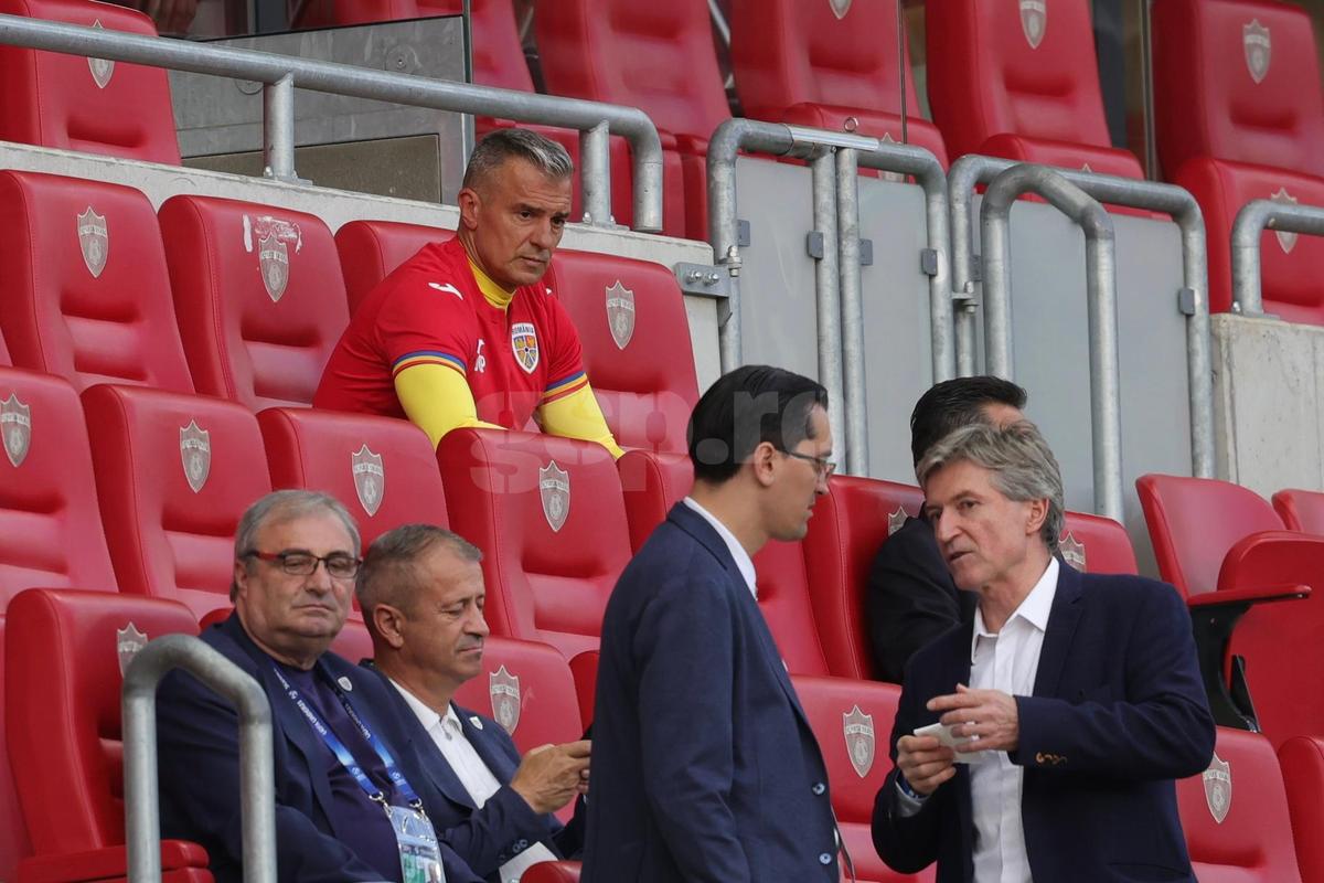 Daniel Pancu, în tribune la meciul dintre Italia U21 și România U21