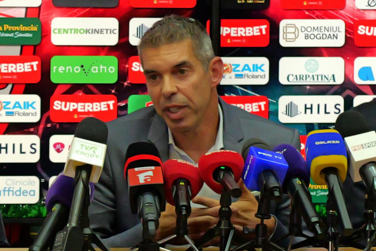 Nuno Campos - conferință de prezentare la Dinamo // foto: Andrei Furnigă (GSP)
