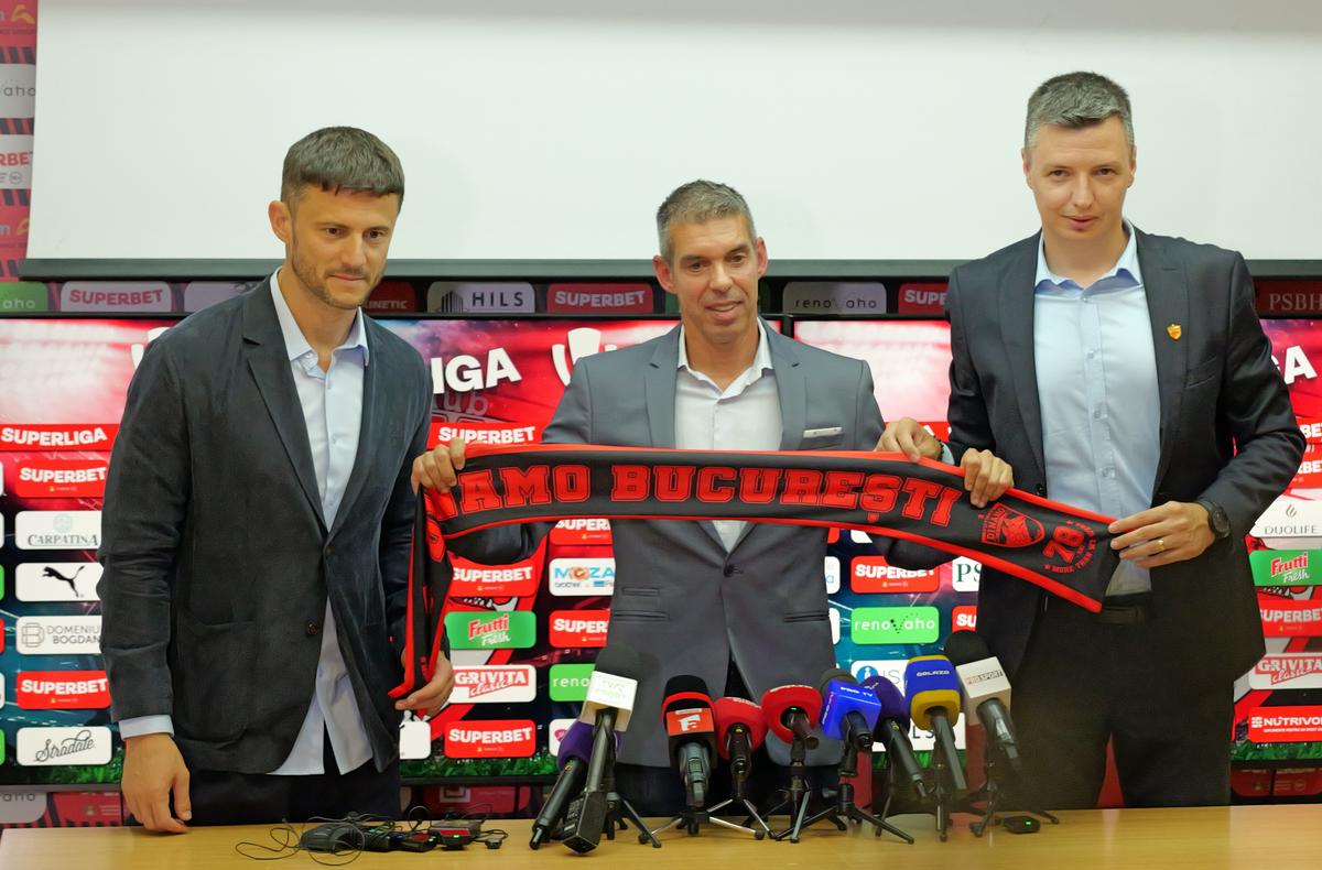 Nuno Campos - conferință de prezentare la Dinamo // foto: Andrei Furnigă (GSP)