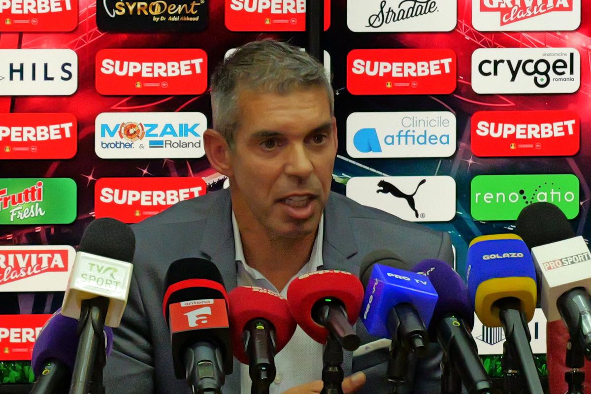 Nuno Campos - conferință de prezentare la Dinamo // foto: Andrei Furnigă (GSP)