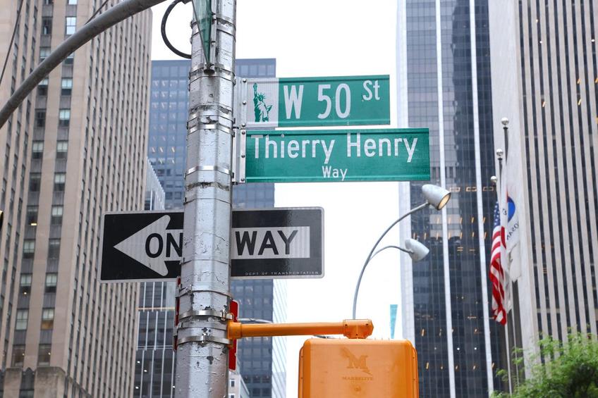 Thierry Henry a primit o stradă în New York // foto: Imago Images