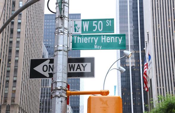 Înainte de Mondial, Thierry Henry a primit o stradă cu numele său în New York + Pe cine vede favorită la câștigarea turneului