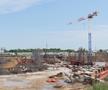Care este stadiul lucrărilor la noul stadion din Pitești: GSP a vizitat șantierul // foto: Andrei Furnigă (GSP)