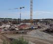 Care este stadiul lucrărilor la noul stadion din Pitești: GSP a vizitat șantierul // foto: Andrei Furnigă (GSP)