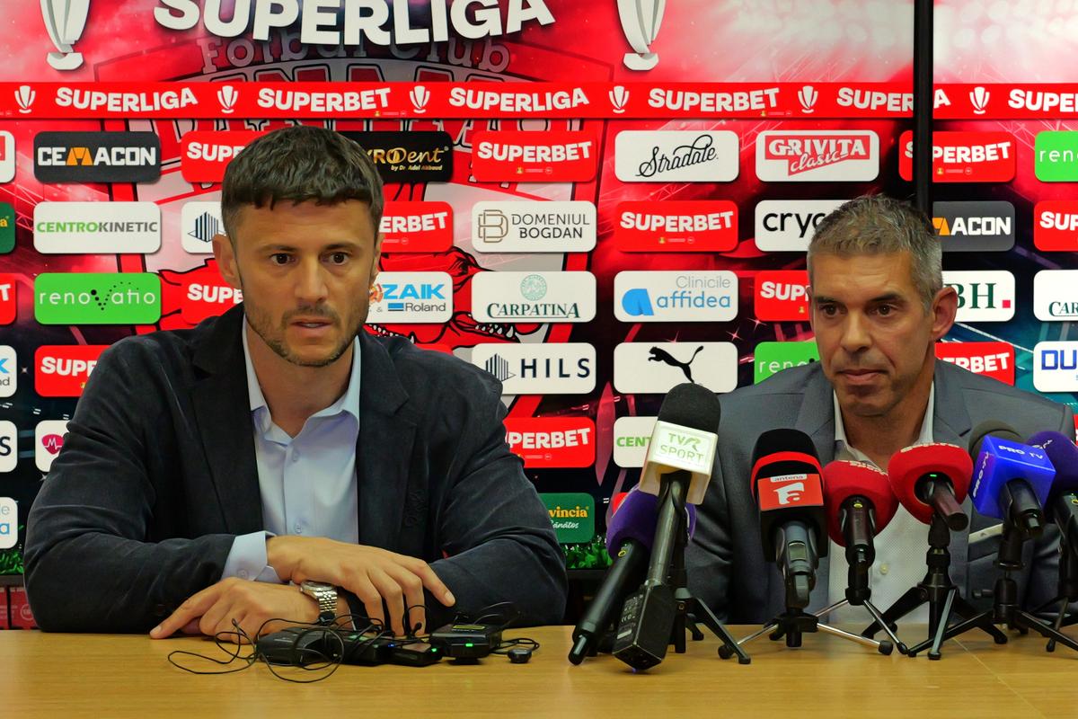 Nuno Campos - conferință de prezentare la Dinamo // foto: Andrei Furnigă (GSP)