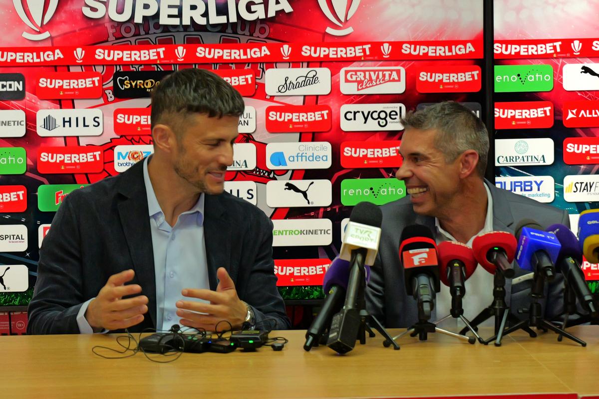 Nuno Campos - conferință de prezentare la Dinamo // foto: Andrei Furnigă (GSP)