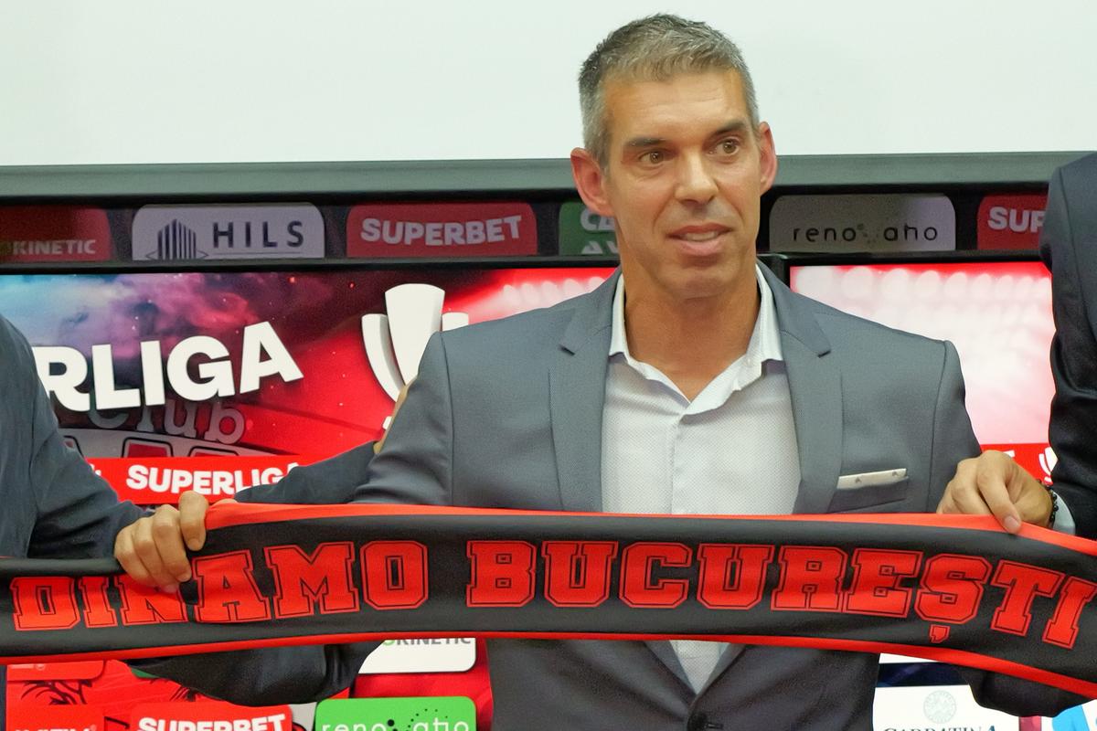 Nuno Campos - conferință de prezentare la Dinamo // foto: Andrei Furnigă (GSP)
