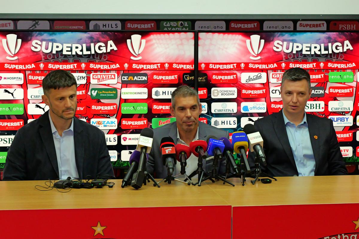 Nuno Campos - conferință de prezentare la Dinamo // foto: Andrei Furnigă (GSP)
