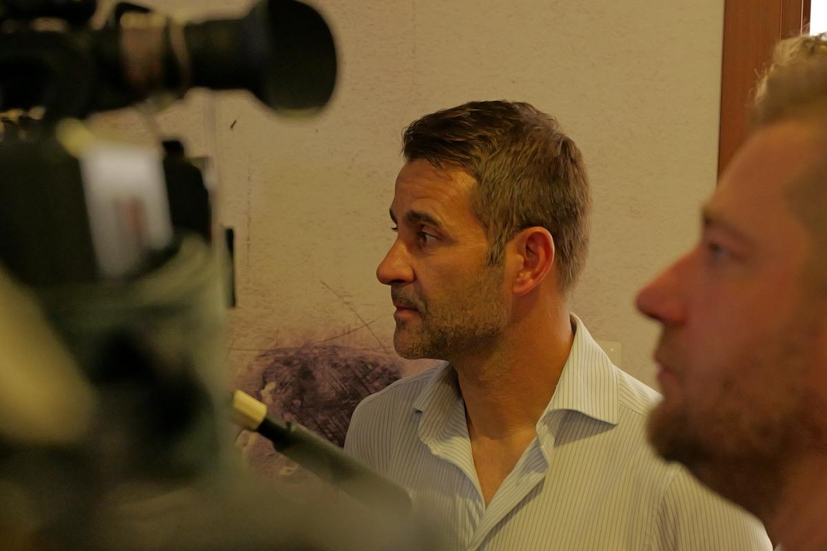 Nuno Campos - conferință de prezentare la Dinamo // foto: Andrei Furnigă (GSP)