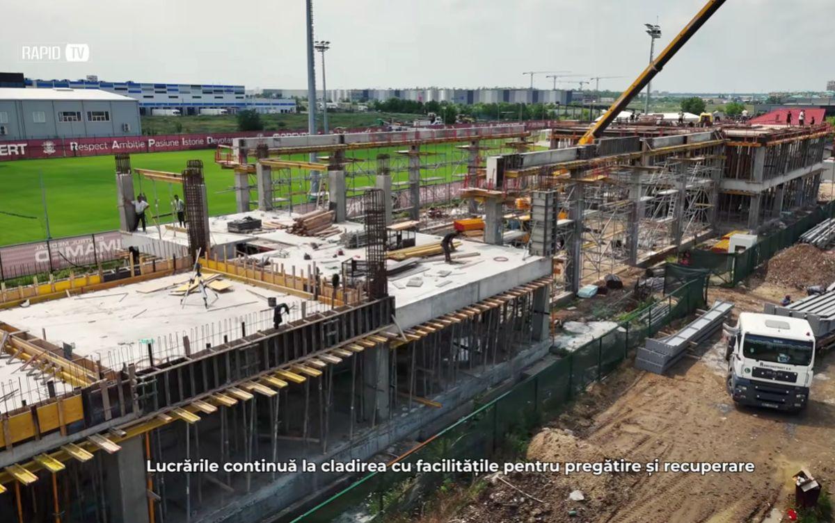 Imagini de la baza Rapidului din Ștefăneștii de Jos