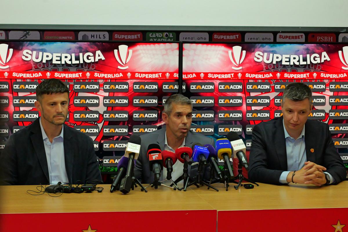 Nuno Campos - conferință de prezentare la Dinamo // foto: Andrei Furnigă (GSP)