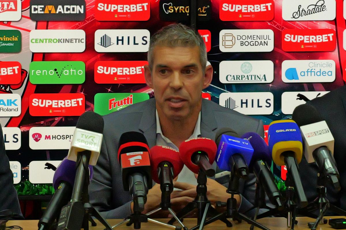 Nuno Campos - conferință de prezentare la Dinamo // foto: Andrei Furnigă (GSP)