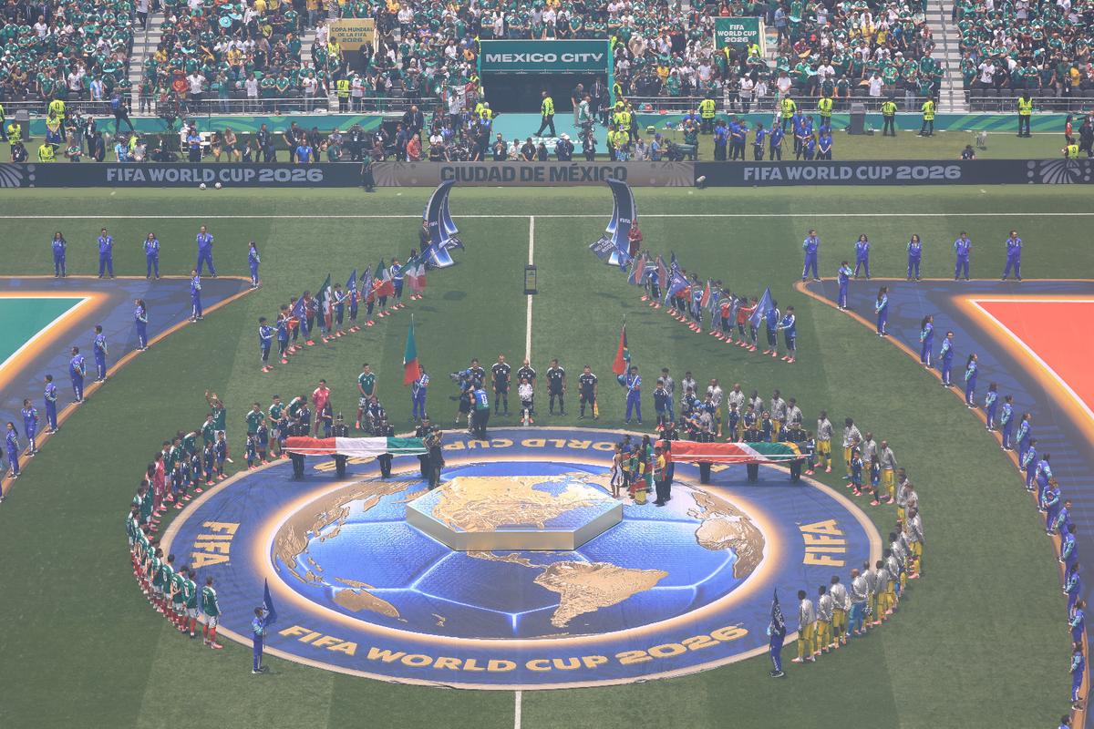 „Ceremonia 360 de grade” la Mexic - Africa de Sud