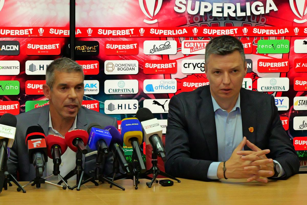 Nuno Campos - conferință de prezentare la Dinamo // foto: Andrei Furnigă (GSP)