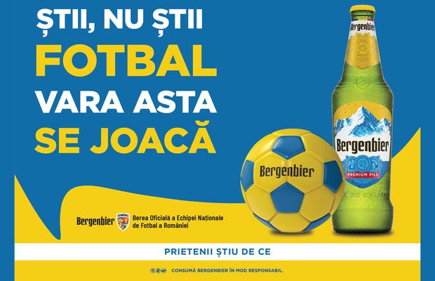 Bergenbier lansează campania „Știi nu știi fotbal, vara asta se joacă”, dedicată Campionatului Mondial de Fotbal 2026