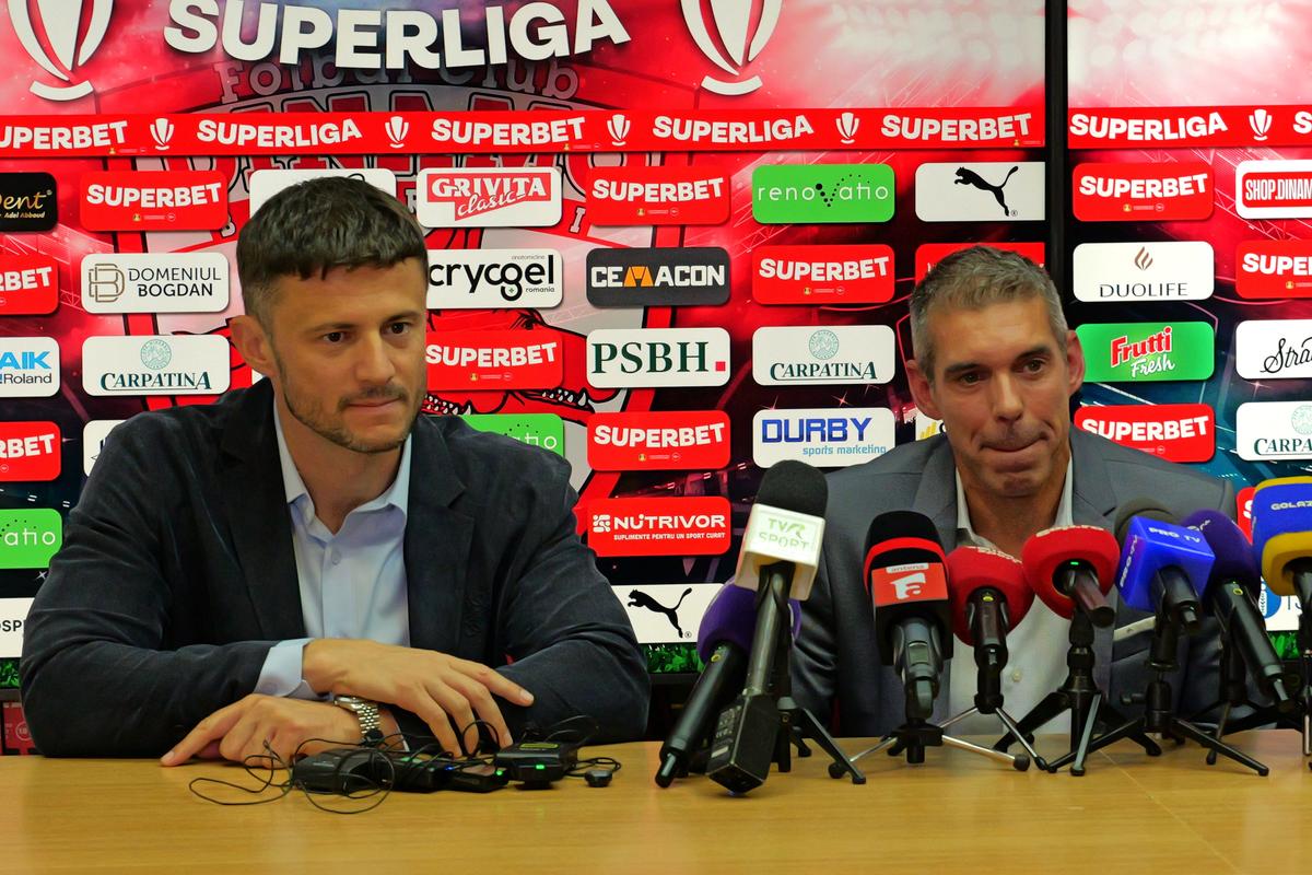 Nuno Campos - conferință de prezentare la Dinamo // foto: Andrei Furnigă (GSP)