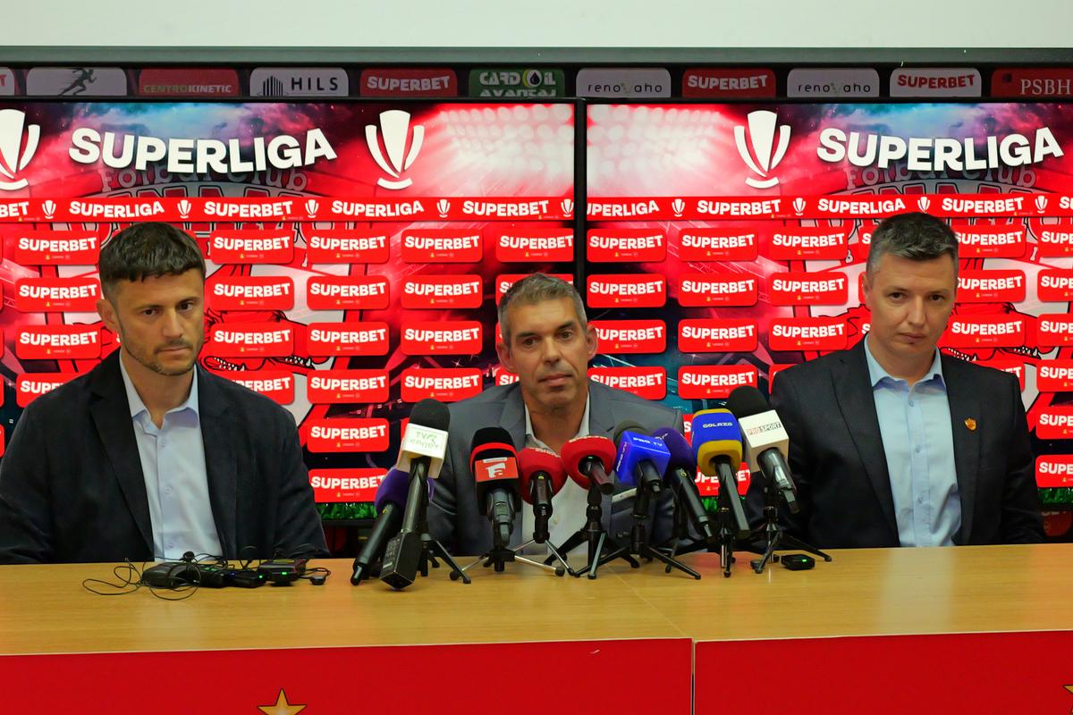 Nuno Campos - conferință de prezentare la Dinamo // foto: Andrei Furnigă (GSP)