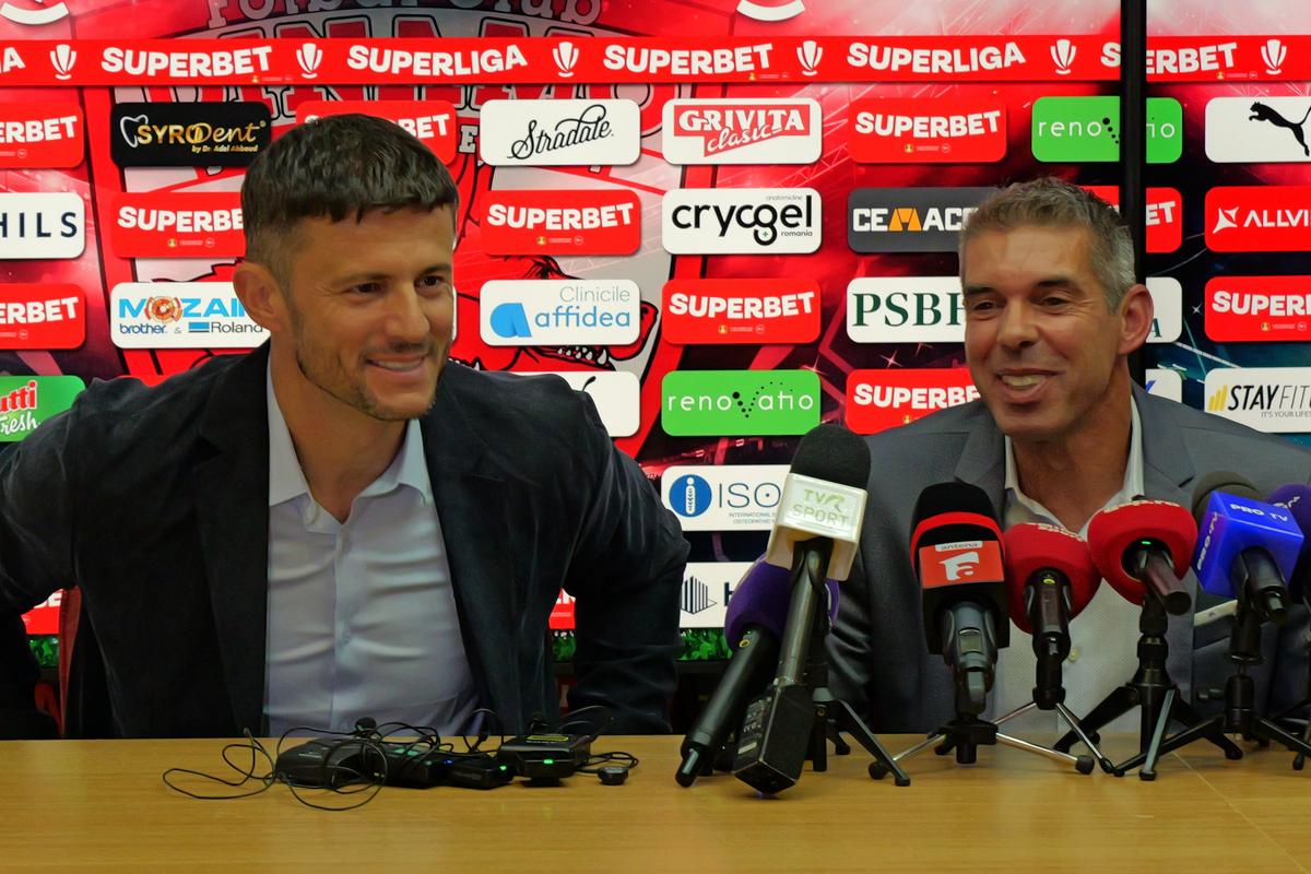 Nuno Campos - conferință de prezentare la Dinamo // foto: Andrei Furnigă (GSP)