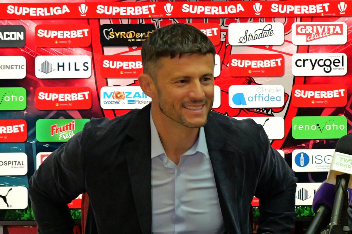 Nuno Campos - conferință de prezentare la Dinamo // foto: Andrei Furnigă (GSP)