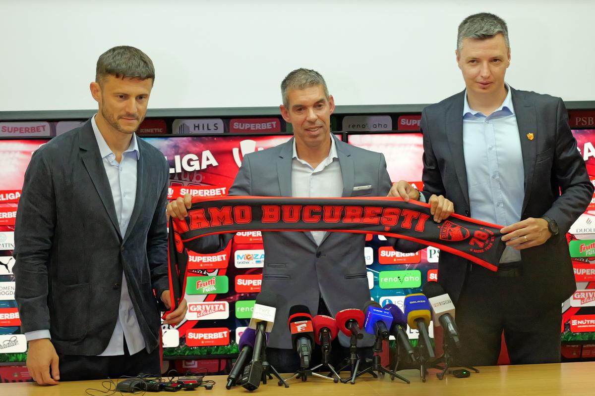 Nuno Campos - conferință de prezentare la Dinamo // foto: Andrei Furnigă (GSP)